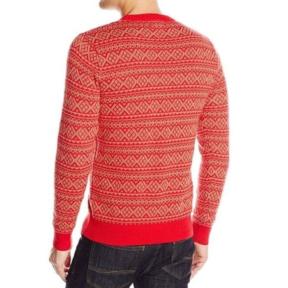 Unisex Ugly Christmas Sweater ERMAHGERD ERTS CHERSTMERS by Alex Stevens - Size M - Picture 2 of 15